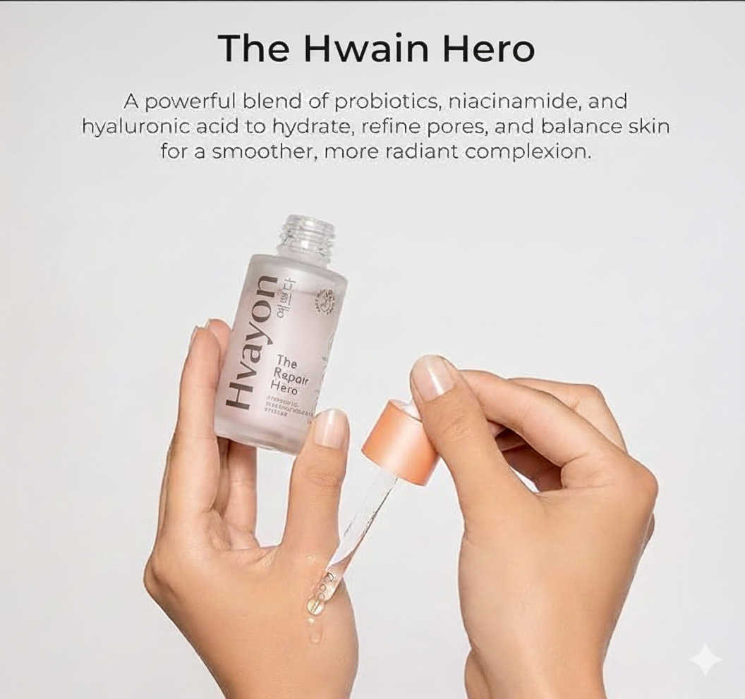 The Repair Savior : Sérum aux probiotiques et niacinamide, hydratant équilibrant pour la peau, soin coréen vegan anti-âge, 30 ml