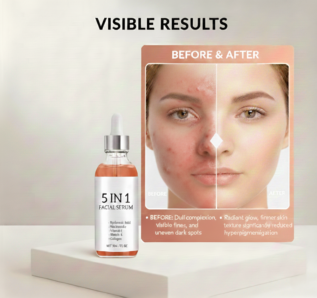 Ultimate Elixir: 5-in-1 Serum • Youthful Perfection • Radiance